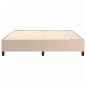 vidaXL Bettgestell Cappuccino-Braun 180x200 cm Kunstleder vidaXL Bettgestell Cappuccino-Braun 180x200 cm Kunstleder