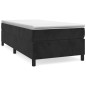 vidaXL Boxspringbett Schwarz 90x190 cm Samt vidaXL Boxspringbett Schwarz 90x190 cm Samt