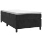 vidaXL Boxspringbett Schwarz 90x190 cm Samt vidaXL Boxspringbett Schwarz 90x190 cm Samt