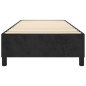 vidaXL Boxspringbett Schwarz 90x190 cm Samt vidaXL Boxspringbett Schwarz 90x190 cm Samt