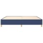 vidaXL Boxspringbett Blau 200x200 cm Stoff vidaXL Boxspringbett Blau 200x200 cm Stoff