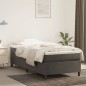 vidaXL Boxspringbett Dunkelgrau 90x200 cm Samt vidaXL Boxspringbett Dunkelgrau 90x200 cm Samt