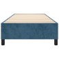vidaXL Boxspringbett Dunkelblau 90x190 cm Samt vidaXL Boxspringbett Dunkelblau 90x190 cm Samt