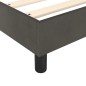 vidaXL Bettgestell Dunkelgrau 140x200 cm Samt vidaXL Bettgestell Dunkelgrau 140x200 cm Samt