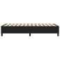 vidaXL Boxspringbett Schwarz 90x190 cm Kunstleder vidaXL Boxspringbett Schwarz 90x190 cm Kunstleder