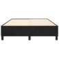 vidaXL Bettgestell Schwarz 140x190 cm Samt vidaXL Bettgestell Schwarz 140x190 cm Samt