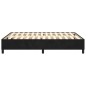 vidaXL Bettgestell Schwarz 140x190 cm Samt vidaXL Bettgestell Schwarz 140x190 cm Samt
