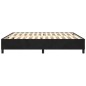 vidaXL Boxspringbett Schwarz 200x200 cm Samt vidaXL Boxspringbett Schwarz 200x200 cm Samt