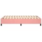 vidaXL Boxspringbett Rosa 120x200 cm Samt vidaXL Boxspringbett Rosa 120x200 cm Samt
