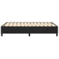 vidaXL Boxspringbett Schwarz 120x200 cm Samt vidaXL Boxspringbett Schwarz 120x200 cm Samt
