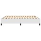 vidaXL Boxspringbett Weiß 180x200 cm Kunstleder vidaXL Boxspringbett Weiß 180x200 cm Kunstleder