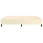 vidaXL Bettgestell Creme 200x200 cm Kunstleder vidaXL Bettgestell Creme 200x200 cm Kunstleder