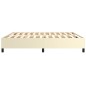 vidaXL Bettgestell Creme 200x200 cm Kunstleder vidaXL Bettgestell Creme 200x200 cm Kunstleder