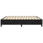 vidaXL Boxspringbett Schwarz 160x200 cm Samt vidaXL Boxspringbett Schwarz 160x200 cm Samt