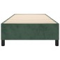 vidaXL Boxspringbett Dunkelgrün 100x200 cm Samt vidaXL Boxspringbett Dunkelgrün 100x200 cm Samt