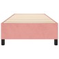 vidaXL Boxspringbett Rosa 100x200 cm Samt vidaXL Boxspringbett Rosa 100x200 cm Samt