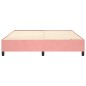 vidaXL Boxspringbett Rosa 200x200 cm Samt vidaXL Boxspringbett Rosa 200x200 cm Samt
