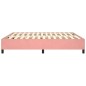 vidaXL Boxspringbett Rosa 200x200 cm Samt vidaXL Boxspringbett Rosa 200x200 cm Samt