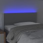 vidaXL LED Kopfteil Hellgrau 90x5x78/88 cm Stoff vidaXL LED Kopfteil Hellgrau 90x5x78/88 cm Stoff