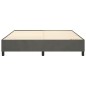 vidaXL Boxspringbett Dunkelgrau 160x200 cm Samt vidaXL Boxspringbett Dunkelgrau 160x200 cm Samt