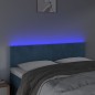vidaXL LED Kopfteil Dunkelblau 144x5x78/88 cm Samt vidaXL LED Kopfteil Dunkelblau 144x5x78/88 cm Samt