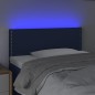 vidaXL LED Kopfteil Blau 80x5x78/88 cm Stoff vidaXL LED Kopfteil Blau 80x5x78/88 cm Stoff