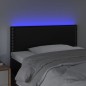 vidaXL LED Kopfteil Schwarz 80x5x78/88 cm Kunstleder vidaXL LED Kopfteil Schwarz 80x5x78/88 cm Kunstleder