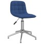 vidaXL Esszimmerstühle 2 Stk. Drehbar Blau Stoff vidaXL Esszimmerstühle 2 Stk. Drehbar Blau Stoff