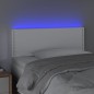 vidaXL LED Kopfteil Weiß 80x5x78/88 cm Kunstleder vidaXL LED Kopfteil Weiß 80x5x78/88 cm Kunstleder