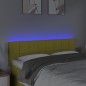vidaXL LED Kopfteil Grün 144x5x78/88 cm Stoff vidaXL LED Kopfteil Grün 144x5x78/88 cm Stoff