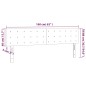 vidaXL LED Kopfteil Schwarz 160x5x78/88 cm Kunstleder vidaXL LED Kopfteil Schwarz 160x5x78/88 cm Kunstleder