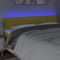 vidaXL LED Kopfteil Grün 160x5x78/88 cm Stoff vidaXL LED Kopfteil Grün 160x5x78/88 cm Stoff