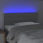 vidaXL LED Kopfteil Hellgrau 80x5x78/88 cm Stoff vidaXL LED Kopfteil Hellgrau 80x5x78/88 cm Stoff