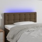 vidaXL LED Kopfteil Dunkelbraun 80x5x78/88 cm Stoff vidaXL LED Kopfteil Dunkelbraun 80x5x78/88 cm Stoff