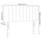 vidaXL LED Kopfteil Grün 80x5x78/88 cm Stoff vidaXL LED Kopfteil Grün 80x5x78/88 cm Stoff