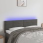 vidaXL LED Kopfteil Dunkelgrau 144x5x78/88 cm Samt vidaXL LED Kopfteil Dunkelgrau 144x5x78/88 cm Samt