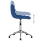 vidaXL Esszimmerstühle 2 Stk. Drehbar Blau Stoff vidaXL Esszimmerstühle 2 Stk. Drehbar Blau Stoff