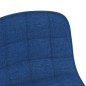 vidaXL Esszimmerstühle 2 Stk. Drehbar Blau Stoff vidaXL Esszimmerstühle 2 Stk. Drehbar Blau Stoff
