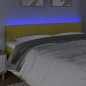 vidaXL LED Kopfteil Grün 160x5x78/88 cm Stoff vidaXL LED Kopfteil Grün 160x5x78/88 cm Stoff