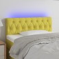 vidaXL LED Kopfteil Grün 100x7x78/88 cm Stoff vidaXL LED Kopfteil Grün 100x7x78/88 cm Stoff