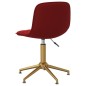vidaXL Esszimmerstühle 2 Stk. Drehbar Weinrot Samt vidaXL Esszimmerstühle 2 Stk. Drehbar Weinrot Samt