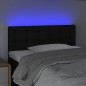 vidaXL LED Kopfteil Schwarz 90x5x78/88 cm Stoff vidaXL LED Kopfteil Schwarz 90x5x78/88 cm Stoff
