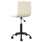 Esszimmerstühle 2 Stk. Drehbar Creme Samt Esszimmerstühle 2 Stk. Drehbar Creme Samt