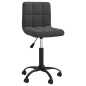 Esszimmerstühle 2 Stk. Drehbar Schwarz Samt Esszimmerstühle 2 Stk. Drehbar Schwarz Samt