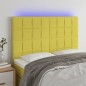 vidaXL LED Kopfteil Grün 144x5x118/128 cm Stoff vidaXL LED Kopfteil Grün 144x5x118/128 cm Stoff