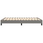 vidaXL Boxspringbett Dunkelgrau 140x200 cm Stoff vidaXL Boxspringbett Dunkelgrau 140x200 cm Stoff