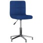 Esszimmerstühle 2 Stk. Drehbar Blau Stoff Esszimmerstühle 2 Stk. Drehbar Blau Stoff