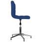 Esszimmerstühle 2 Stk. Drehbar Blau Stoff Esszimmerstühle 2 Stk. Drehbar Blau Stoff