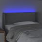 vidaXL LED Kopfteil Hellgrau 103x16x78/88 cm Stoff vidaXL LED Kopfteil Hellgrau 103x16x78/88 cm Stoff