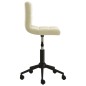 Esszimmerstühle 2 Stk. Drehbar Creme Samt Esszimmerstühle 2 Stk. Drehbar Creme Samt